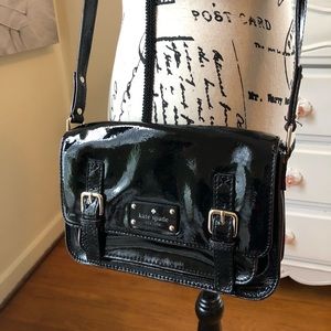 Kate spade leather messenger bag